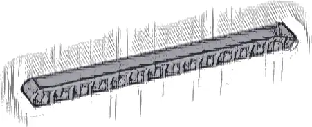 Technic, Liftarm Thick 1 x 15