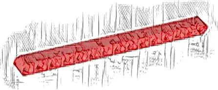 Technic, Liftarm Thick 1 x 15