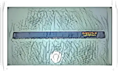 Technic, Liftarm Thick 1 x 15 with 'THROTTLE POWER' Pattern Model Left Side (Sticker) - Set 41999