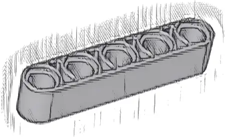 Technic, Liftarm Thick 1 x 5