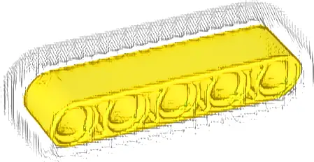 Technic, Liftarm Thick 1 x 5