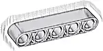 Technic, Wspornik Gruby 1 x 5