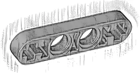 Technic, Liftarm Thin 1 x 4 - Axle Holes