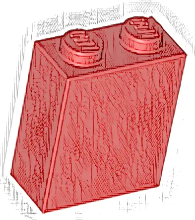 Brick 1 x 2 x 2 with Inside Stud Holder