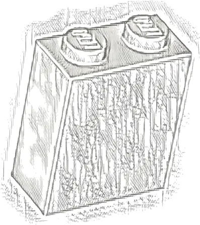 Brick 1 x 2 x 2 with Inside Stud Holder