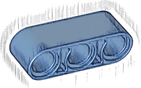 Technic, Liftarm Thick 1 x 3