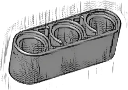 Technic, Liftarm Thick 1 x 3