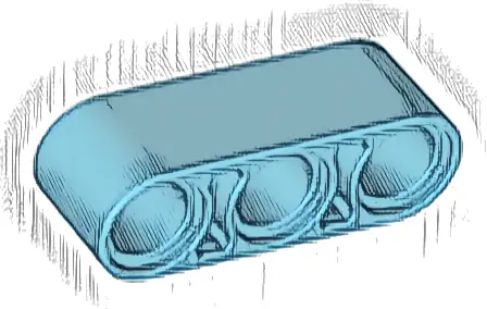 Technic, Liftarm Thick 1 x 3
