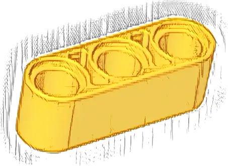 Technic, Liftarm Thick 1 x 3