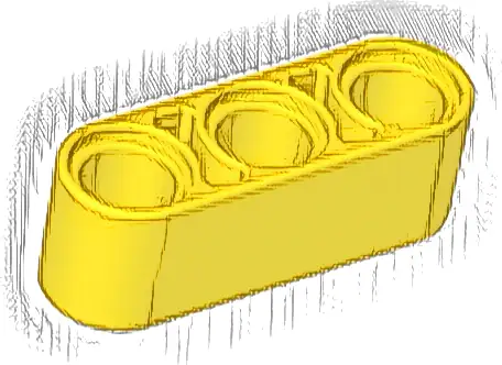 Technic, Liftarm Thick 1 x 3