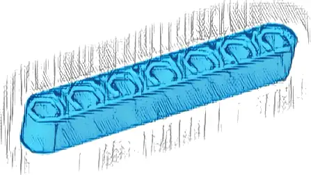 Technic, Liftarm Thick 1 x 7