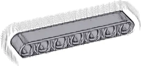 Technic, Liftarm Thick 1 x 7
