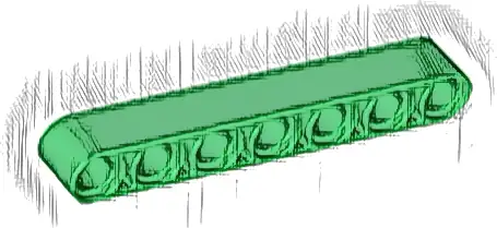 Technic, Liftarm Thick 1 x 7