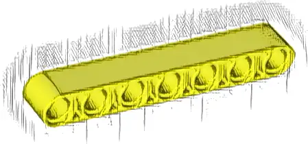 Technic, Liftarm Thick 1 x 7