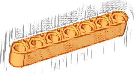 Technic, Liftarm Thick 1 x 7