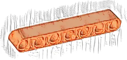 Technic, Liftarm Thick 1 x 7