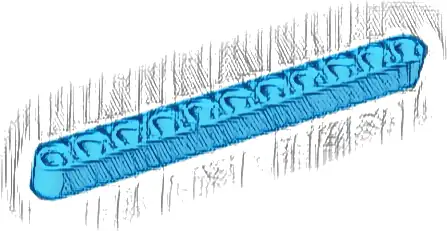 Technic, Liftarm Thick 1 x 11