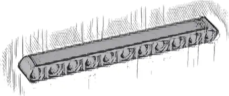 Technic, Liftarm Thick 1 x 11