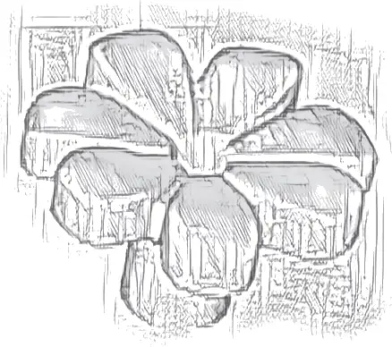 Plant Flower with Bar and Small Pin Hole