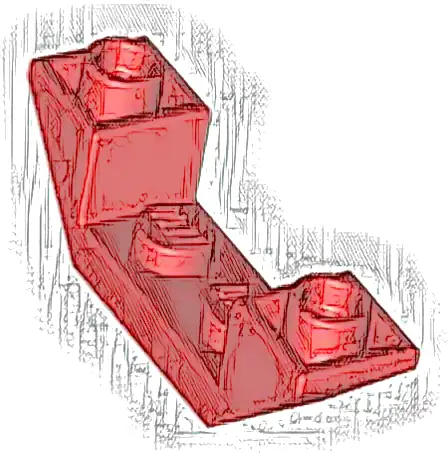 Slope, Inverted 45 4 x 1 Double