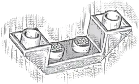 Slope, Inverted 45 4 x 1 Double