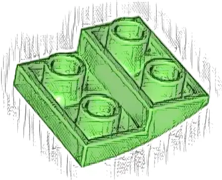 Slope, Curved 2 x 2 x 2/3 Inverted