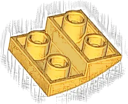 Slope, Curved 2 x 2 x 2/3 Inverted