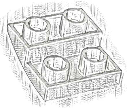 Slope, Curved 2 x 2 x 2/3 Inverted