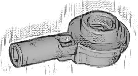 Bar   1L with 1 x 1 Round Plate with Hollow Stud