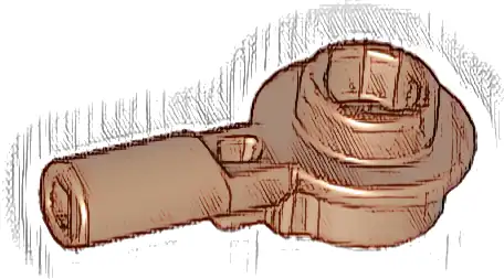 Bar   1L with 1 x 1 Round Plate with Hollow Stud