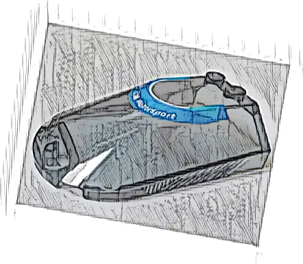 Windscreen 6 x 4 x 1 1/3 Canopy Sloped Sides with White BMW Logo and 'Motorsport' on Blue Background, Stripes on Sides Pattern