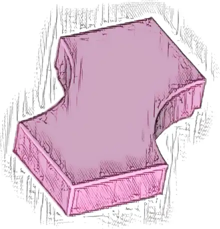 Tile, Modified 2 x 2 with 2 1 x 1 Curved Cutouts (Double Arrow)