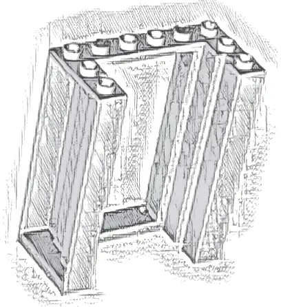 Door, Frame 3 x 6 x 6 with Channels