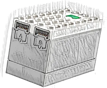 Electric 9V Battery Box Powered Up Bluetooth HUB with Light Bluish Gray Bottom