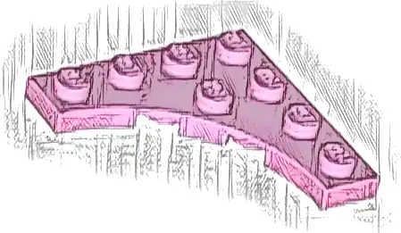 Plate, Modified 4 x 4 with 3 x 3 Curved Cutout