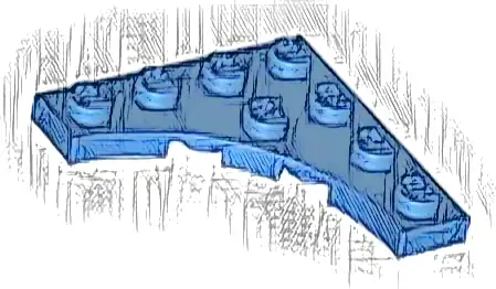Plate, Modified 4 x 4 with 3 x 3 Curved Cutout