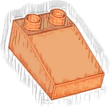 Duplo, Brick 3 x 2 Slope 33