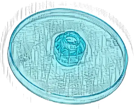 Dish 4 x 4 Inverted (Radar) with Open Stud