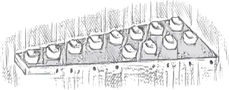 Wedge, Plate 8 x 3 Left