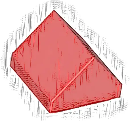 Slope 45 1 x 1 x 2/3 Double