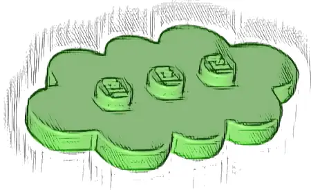 Tile, Modified 3 x 5 Cloud