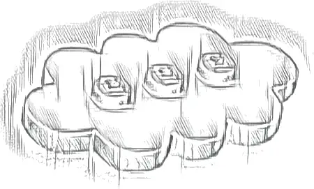 Tile, Modified 3 x 5 Cloud