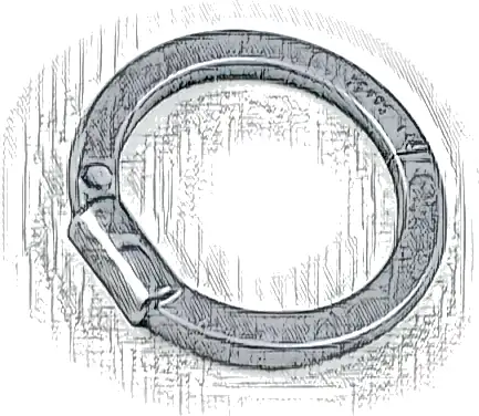 Minifigure, Weapon Hoop Blade / Chakram