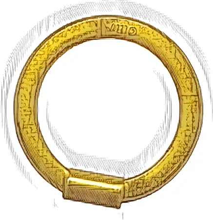 Minifigure, Weapon Hoop Blade / Chakram