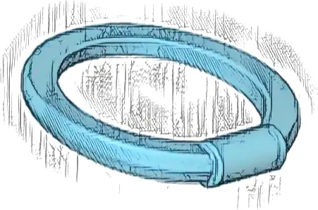 Minifigure, Weapon Hoop Blade / Chakram