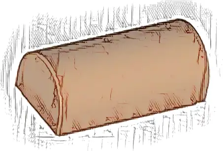 Slope, Curved 1 x 2 x 2/3 Double