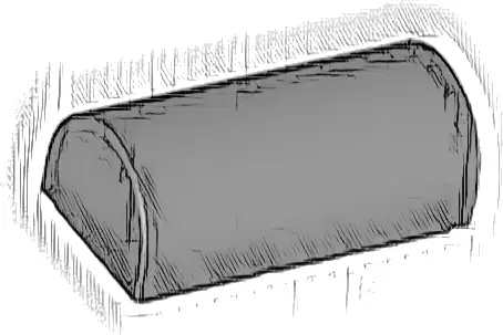 Slope, Curved 1 x 2 x 2/3 Double