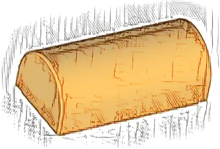 Slope, Curved 1 x 2 x 2/3 Double