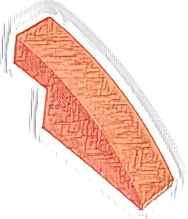 Slope, Curved 4 x 1 x 1 2/3