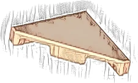 Tile, Modified 2 x 2 Triangular